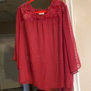 Thin shirt with undershirt